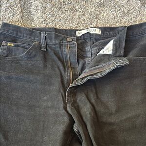 Lee Black Straight Jeans Timeless Design